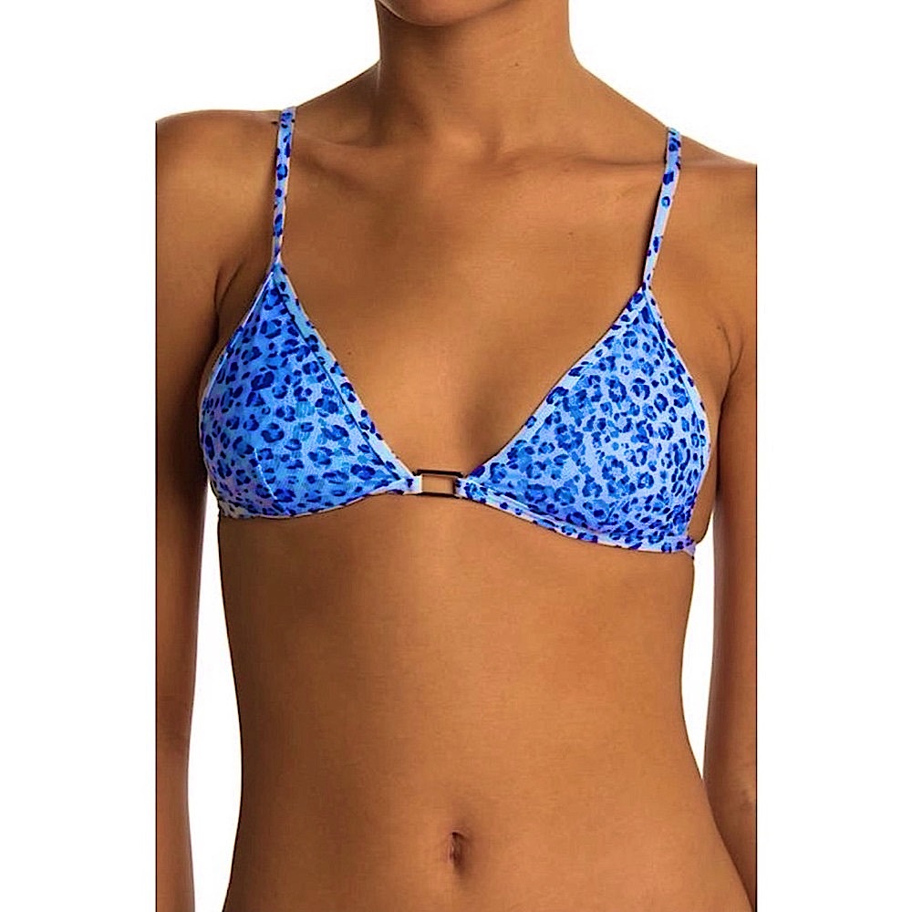 BOUND BY BOND-EYE blue Cheetah bikini
